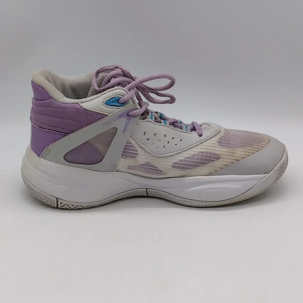 AND 1‎ Shoes Womens  Revel Purple White 6 Baskeball Sneakers Mid Top PQICF23